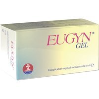 Zetemia Eugyn - Gel vaginale Eugyn 6 ml per l'idratazione e la secchezza, 8 applicatori monouso