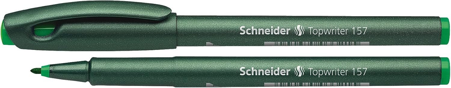 Schneider Penna a sfera Topwriter 157, 0,8 mm, verde