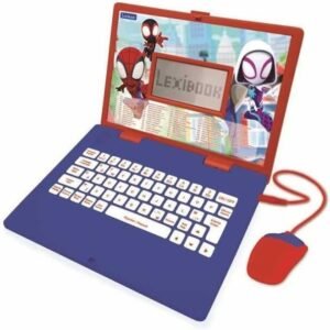 Lexibook Disney Marvel Spider-Man Computer educativo Bilingue Francese/Inglese - Giocattolo…