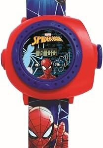 Lexibook Spider-Man - Schermo digitale per orologio a proiezione regolabile - 20 immagini…