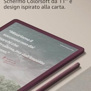 Amazon Kindle Scribe Colorsoft 64 GB (ultimo modello) — Schermo a colori da 11’’, effetto…