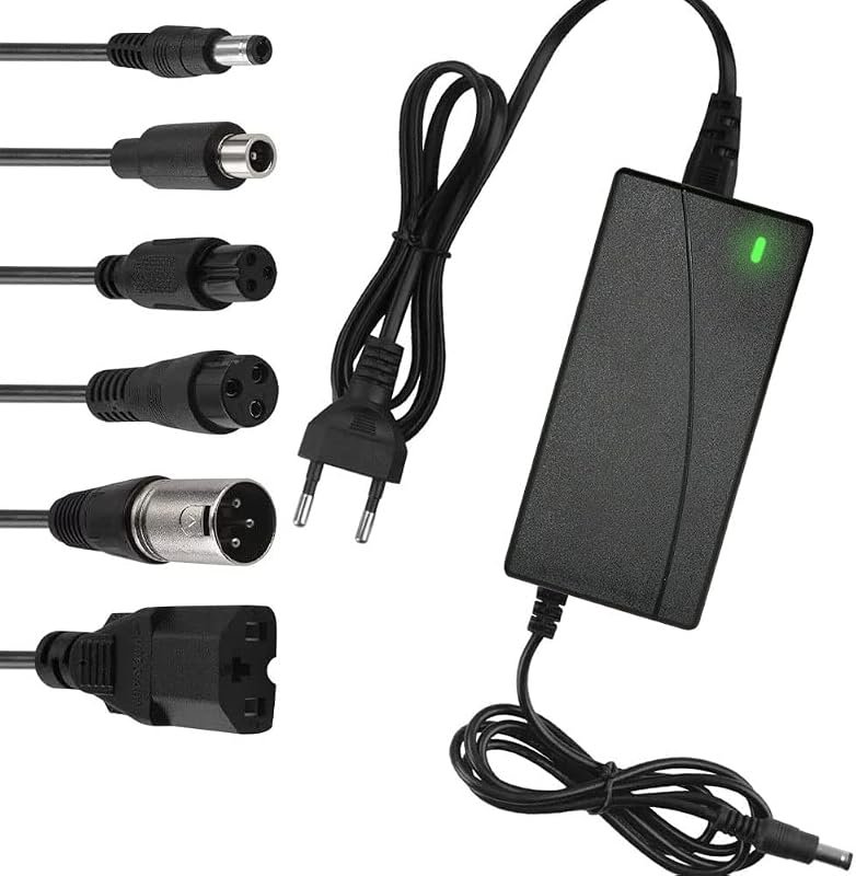 LUFEIS Caricatore Universale Monopattino Elettrico, 42V 2A Caricabatteria per Scooter…