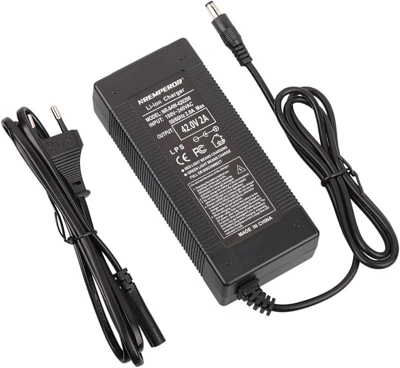 caricatore bici elettrica 42v per 36V batterie biciclette elettriche caricabatterie…