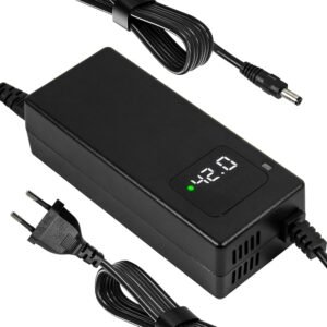 YANGZIDIANYUAN Caricabatterie per scooter elettrici 42V 2A per batterie agli ioni di litio…