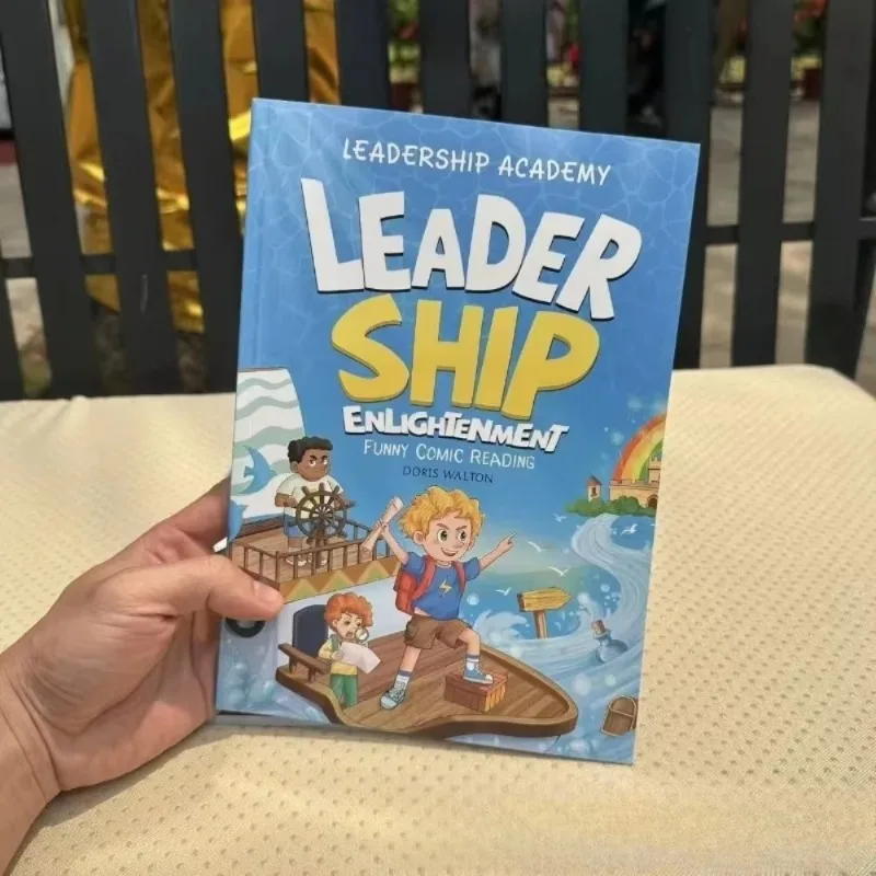 Set di 2 libri: Comici educativi per bambini su come allevare figli con saggezza urbana e leadership, in inglese, per la lettura genitore-figlio - immagine 3