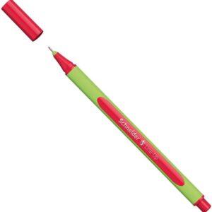 Penna a punta fine Schneider Line-up colore rosso romantico