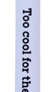 Penna cancellabile Mr. Wonderful Bo-Bo Coccodrillo con inchiostro blu