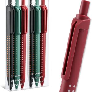 Set di 6 Penne Gel 0,5 mm Inchiostro Nero