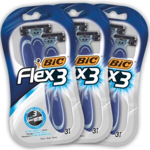 BIC Flex Rasoio usa e getta da uomo confezione da 3