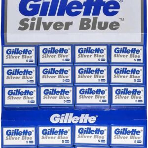 Gillette Silver Blue Lamette da Barba Confezione da 100 Lamette