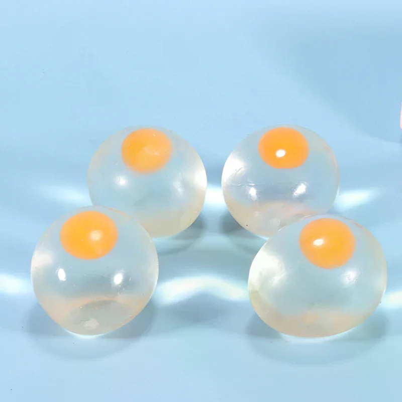 Giocattoli Antistress a Forma di Uovo con Palline d'Acqua - immagine 2