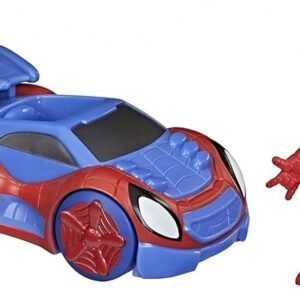 Hasbro Spidey e i Suoi Fantastici Amici - Spidey e Web-Crawler, action figure e veicolo…