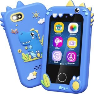 Telefono Giocattolo per Bambini, Regali a Tema Dinosauro per Bambini e Bambine da 3 a 8…