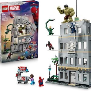 LEGO | Marvel Scontro Epico: Spider-Man vs. Hulk - Giocattolo Interattivo da Supereroi con…