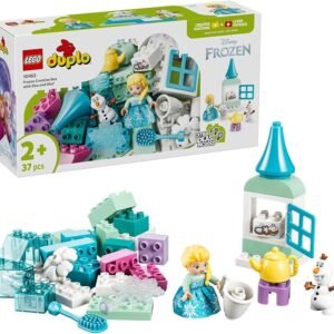 LEGO DUPLO Disney Scatola Creativa di Frozen con Elsa e Olaf - Giochi Didattici per la…