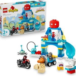 LEGO DUPLO Marvel Webquarters del Team Spidey - Gioco Didattico da Supereroi con 3…