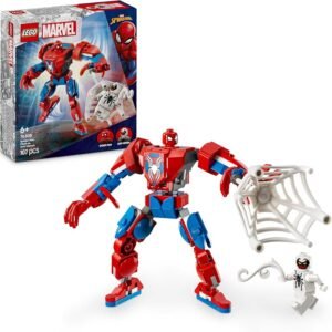 LEGO | Marvel Spider-Man Mech vs. Anti-Venom - Super Hero Figure Building Toy with 2…