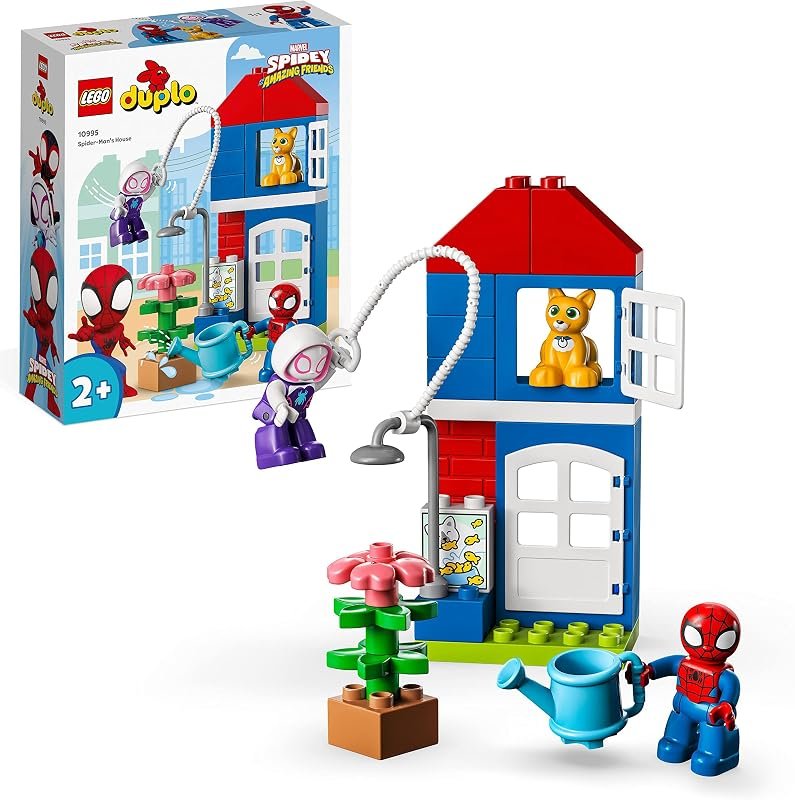 LEGO DUPLO Marvel La Casa di Spider-Man, Set di Giochi con Spidey e i Suoi Fantastici…
