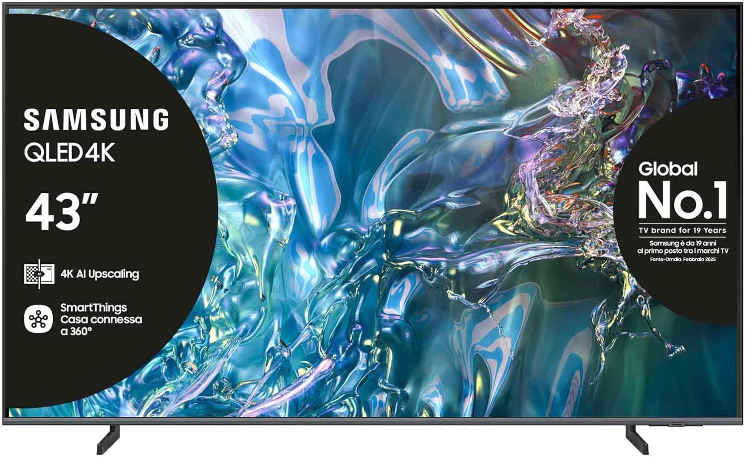 Samsung Smart TV 43" QE43Q64DAUXZT QLED 4K