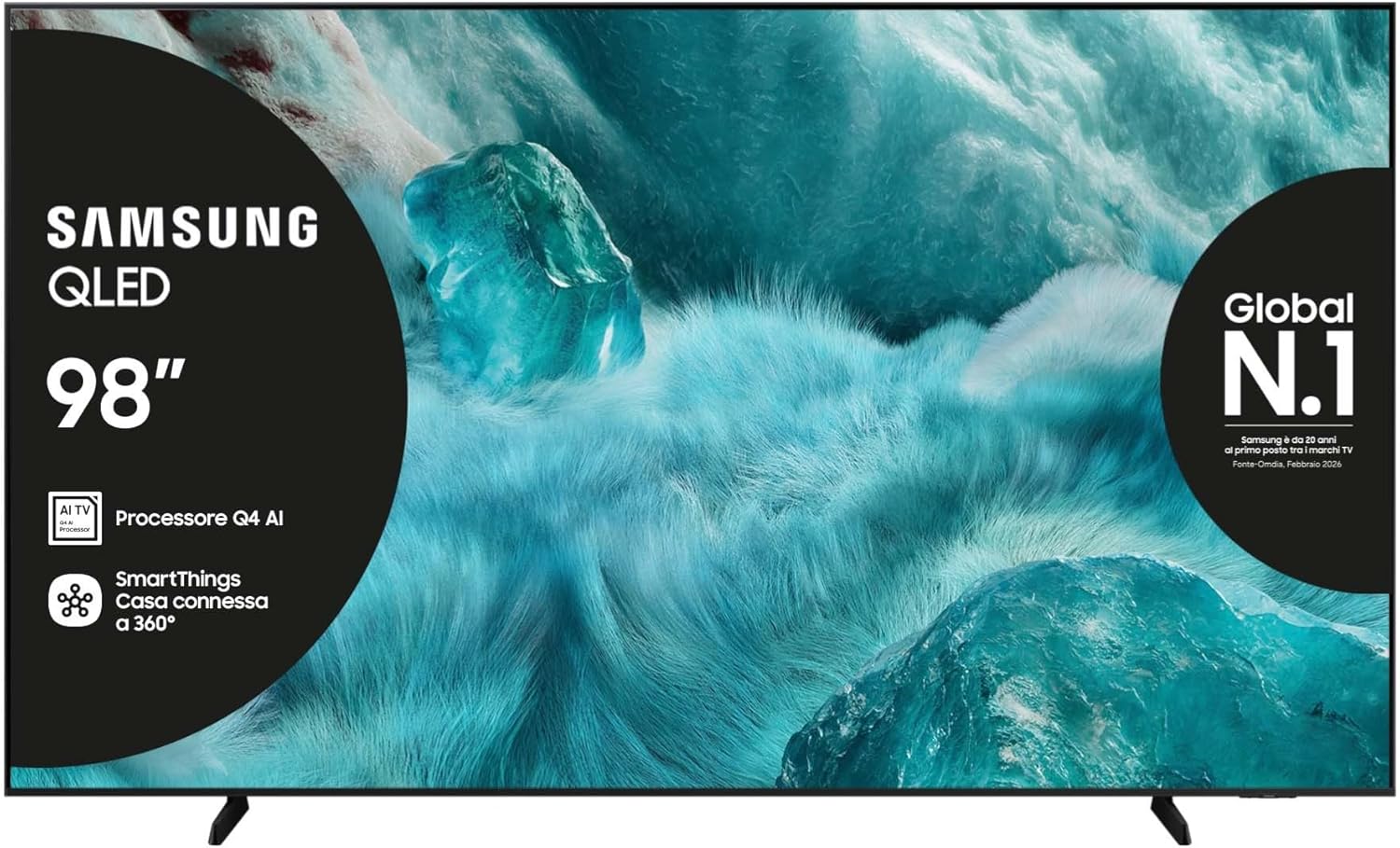 Samsung QLED 4K Vision AI Smart TV 98'' QE98Q7FAAUXZT