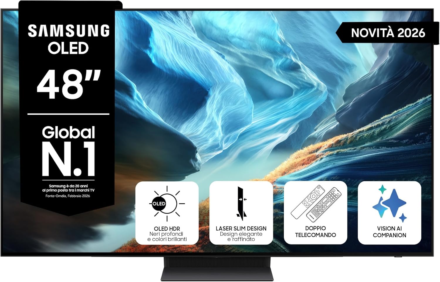 Samsung Smart TV 48" QE48S92HAEXZT OLED 4K