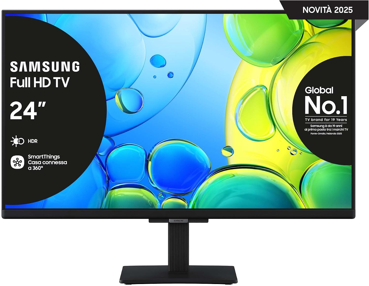 SAMSUNG Smart TV 24" UE24F6002FKXXH FHD 2025