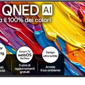 LG QNED AI 55 Pollici Smart TV 4K