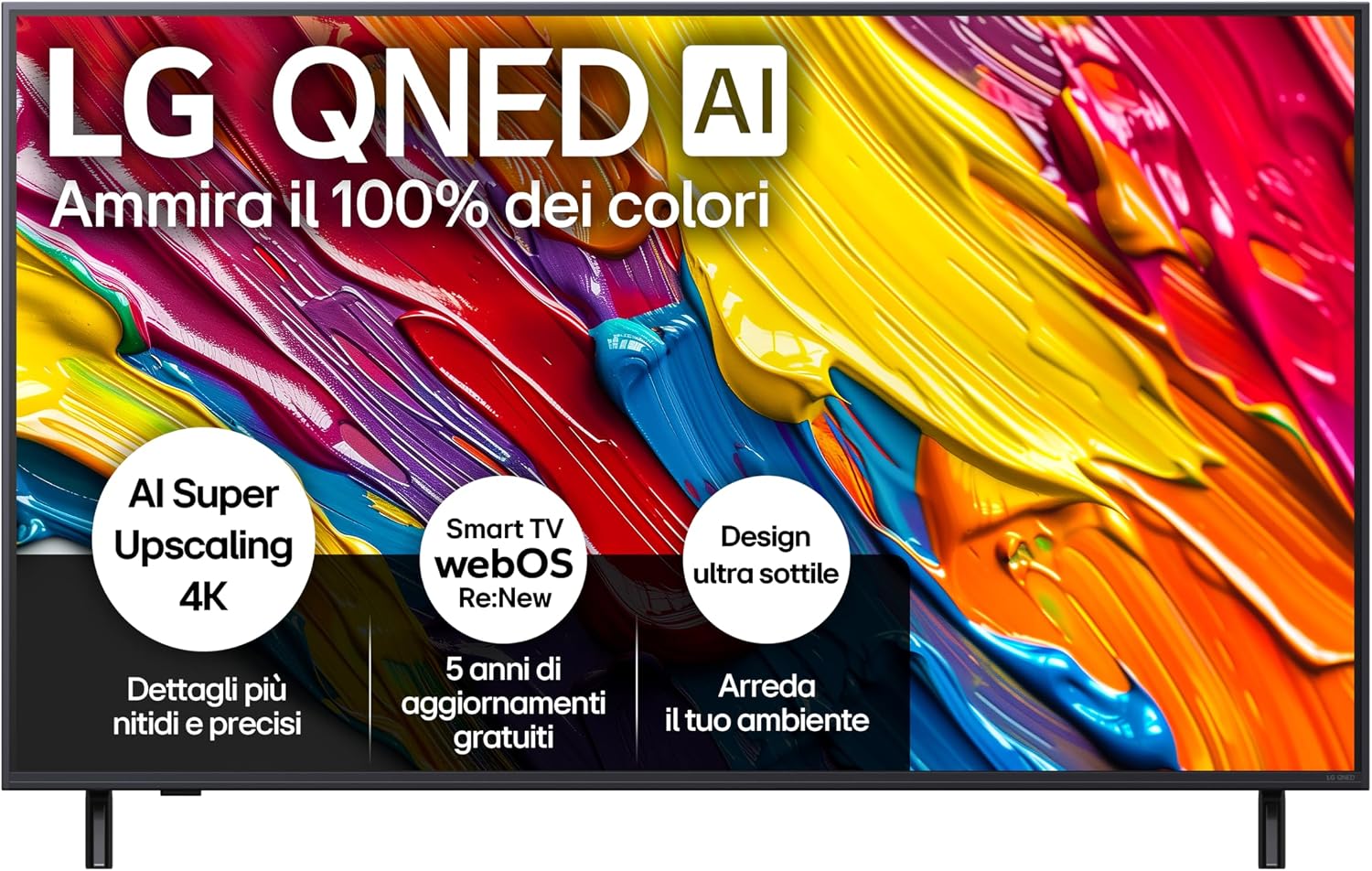 LG QNED AI 55 Pollici Smart TV 4K