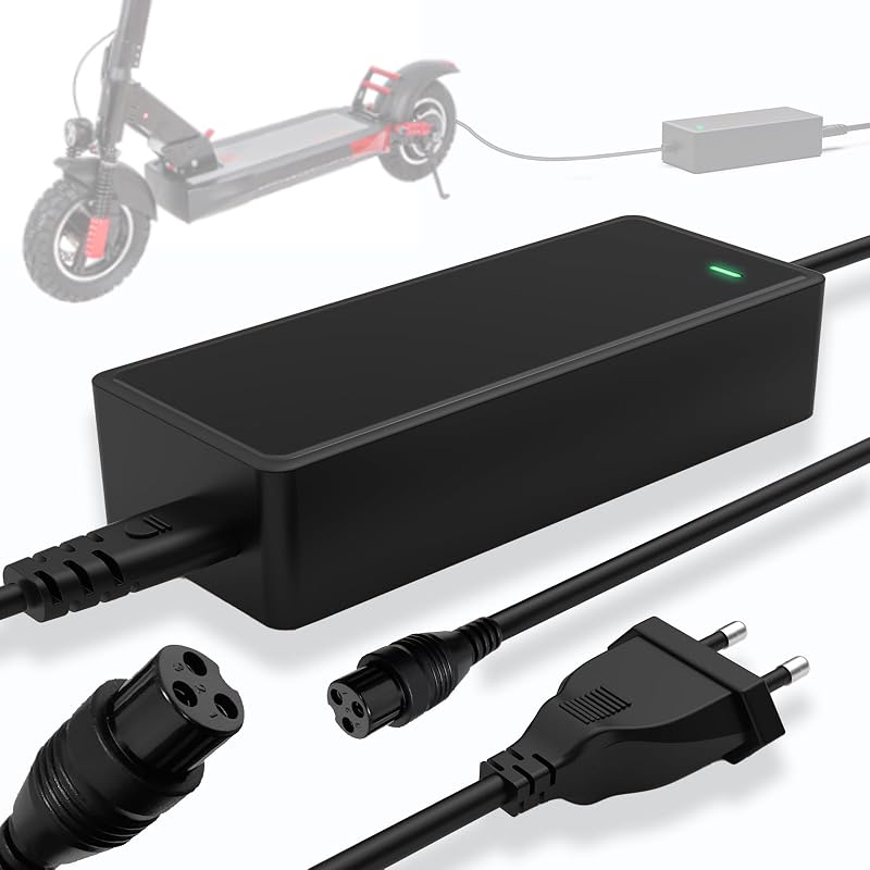 Caricatore Monopattino Elettrico Mezelon 54.6V 2A per Batteria 48V