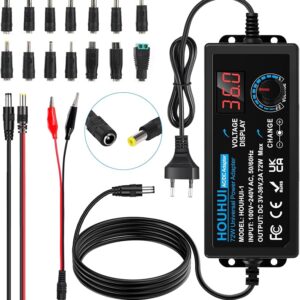 Adattatore di alimentazione regolabile DC 3V ~ 36V