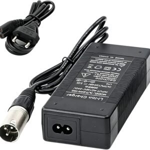 Caricabatterie al litio per bicicletta elettrica, 42 V, 2 A, per batteria da 36 V, scooter…