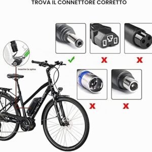 KFD 84W 42V 2A Alimentatore per monopattino elettrico 36V batteria agli ioni di litio…
