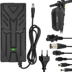 HPGAAVD 42V 2A Caricatore Monopattino Elettrico,Caricatore Hoverboard,36V Universale…
