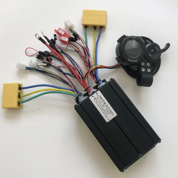 Set Centralina (x doppio motore) + Display Damao 50A - 48V/60V/72V per motore 1600W/2000W/3000W/4500W - immagine 4