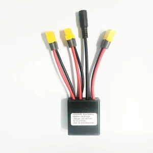 Convertitore a due batterie in parallelo, scarica bilanciata simultanea in sicurezza, per monopattini e bici elettriche, 10V-100V, 20-50A