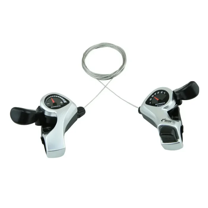 Shimano Tourney TX50 Cambio SL-TX50 Leva Del Cambio Della Bicicletta 3 6 7s 18/21S MTB Bike Shifter Trigger Interruttore Cavo Sinistra/Destra 3x6/3x7 - immagine 2