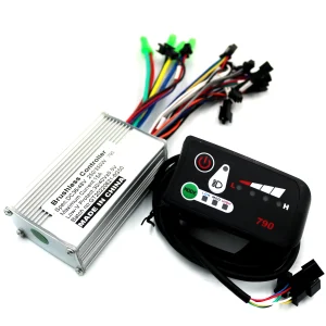 Coppia display modello 790 LED per 36V/48V con centralina 36V/48V