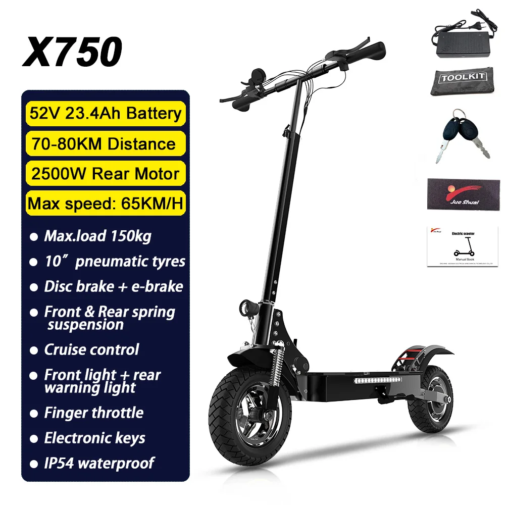 2500W 52V23.4AH