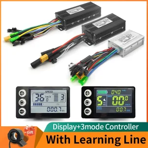 Coppia Display (onda sinusoidale) 17A-30A 24V-48V + Display LCD