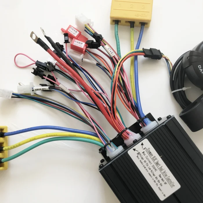 Set Centralina (x doppio motore) + Display Damao 50A - 48V/60V/72V per motore 1600W/2000W/3000W/4500W - immagine 6