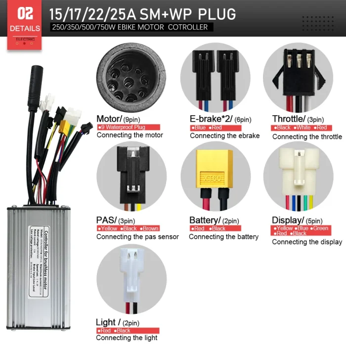 Coppia Centralina 36V/48V 15A/35A + Display - immagine 3