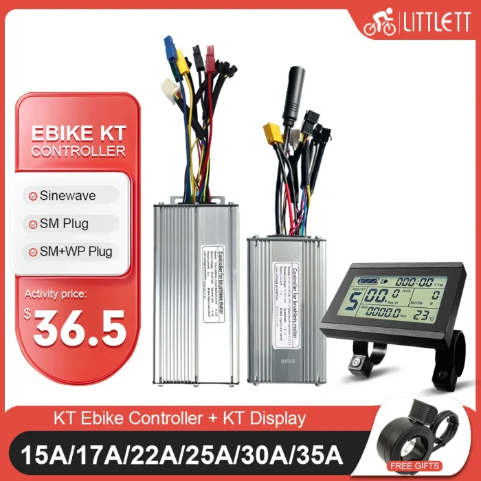 Coppia Centralina 36V/48V 15A/35A + Display