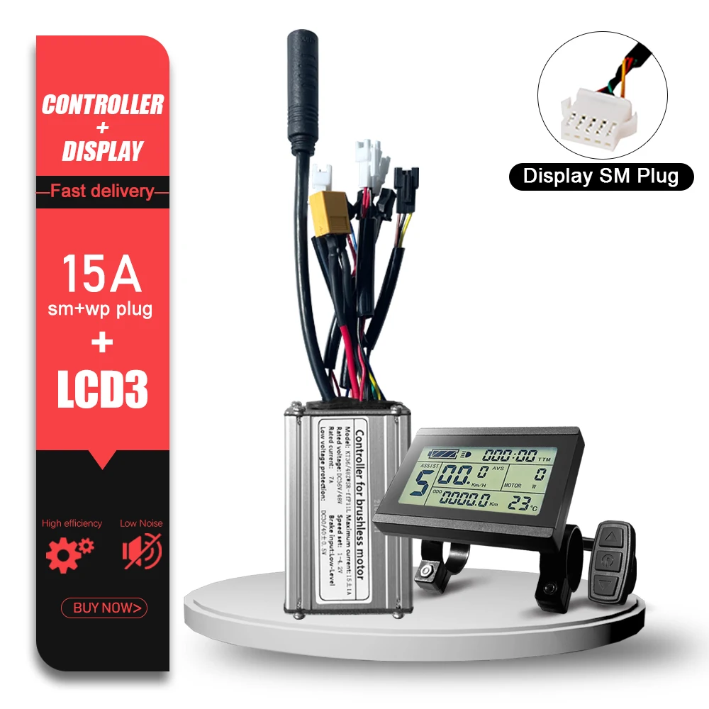 Centralina 15A Display LCD3