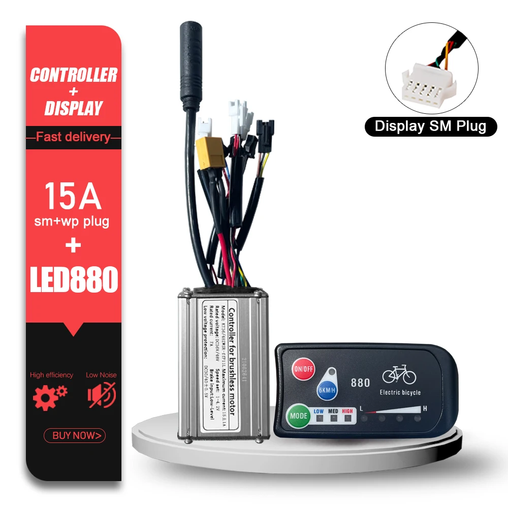 Centralina 15A Display LED880