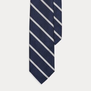 Cravatta in seta a righe Ralph Lauren - Stile Elegante