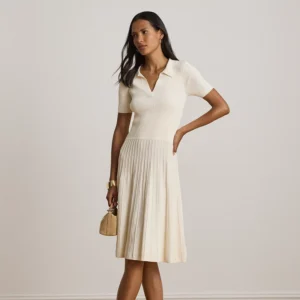 Abito in Maglia a Coste Ralph Lauren - Eleganza e Comfort