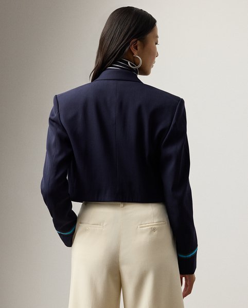 Giacca Nell in gabardine di misto lana - Ralph Lauren - immagine 5