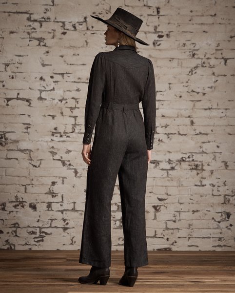 Tuta Western in Twill di Lana e Lino - Ralph Lauren - immagine 2