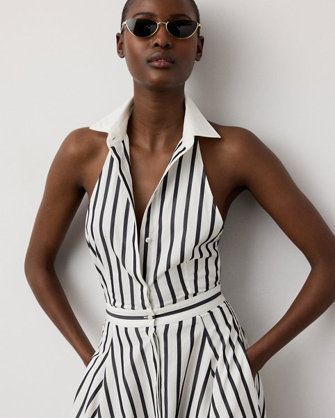 Abito Eldred Ralph Lauren: Eleganza Estiva a Righe - immagine 2