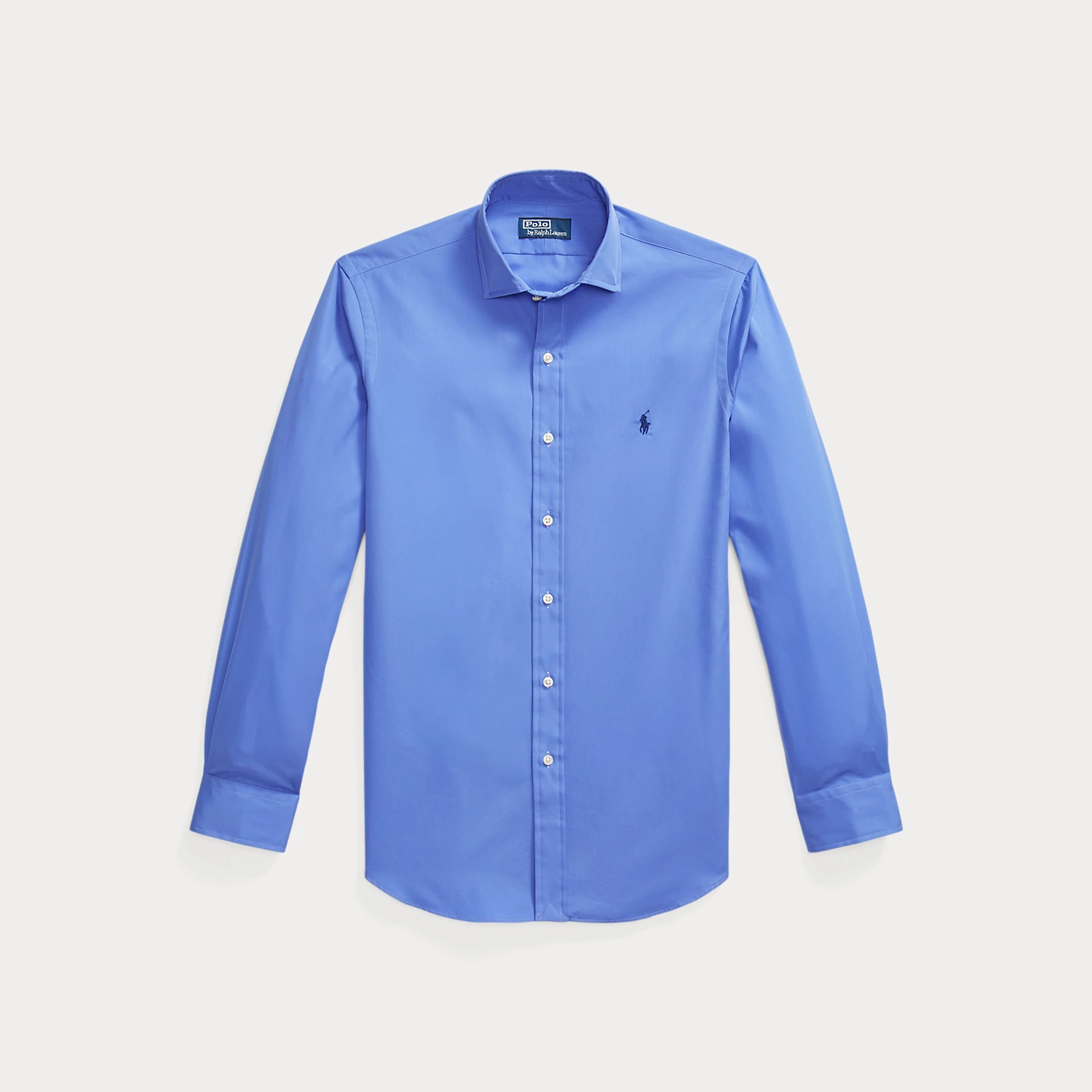 Camicia Custom-Fit Ralph Lauren in Popeline di Cotone - immagine 5